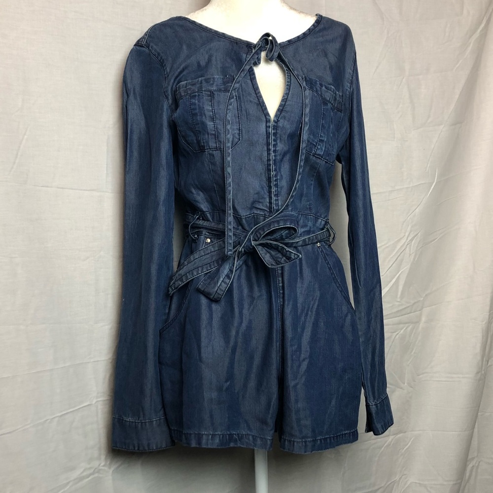 Some Days Lovin denim romper